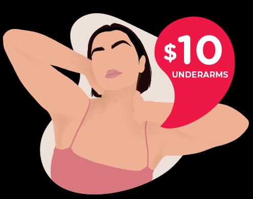 Underarms first-time client deal